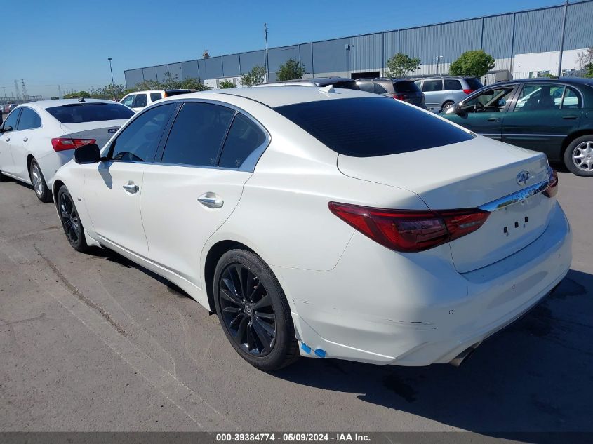 2019 Infiniti Q50 3.0T Luxe VIN: JN1EV7AP7KM513093 Lot: 39384774