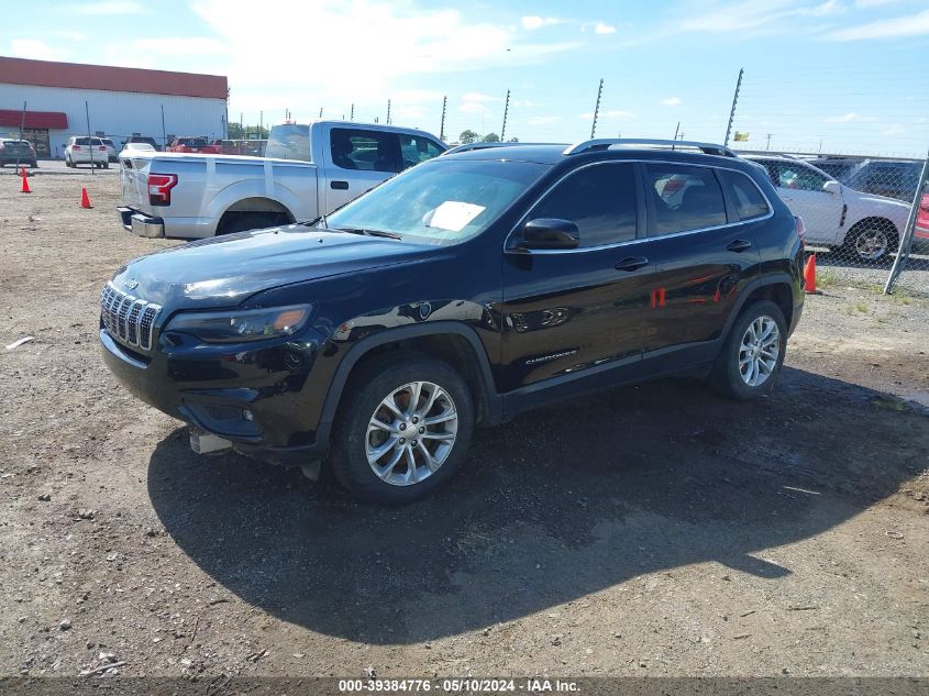 VIN 1C4PJLCB8KD428338 2019 JEEP CHEROKEE LATITUDE FWD