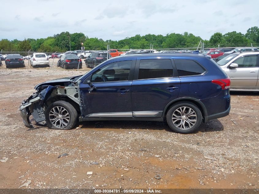 2017 Mitsubishi Outlander Es VIN: JA4AD2A30HZ054137 Lot: 39384781