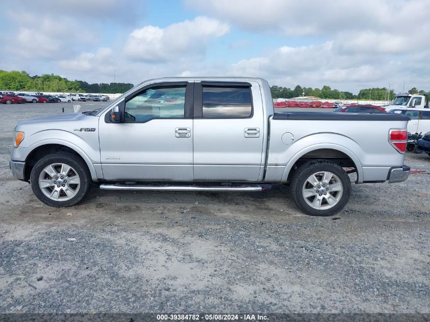 2013 Ford F-150 Lariat VIN: 1FTFW1CT1DKE43255 Lot: 39384782