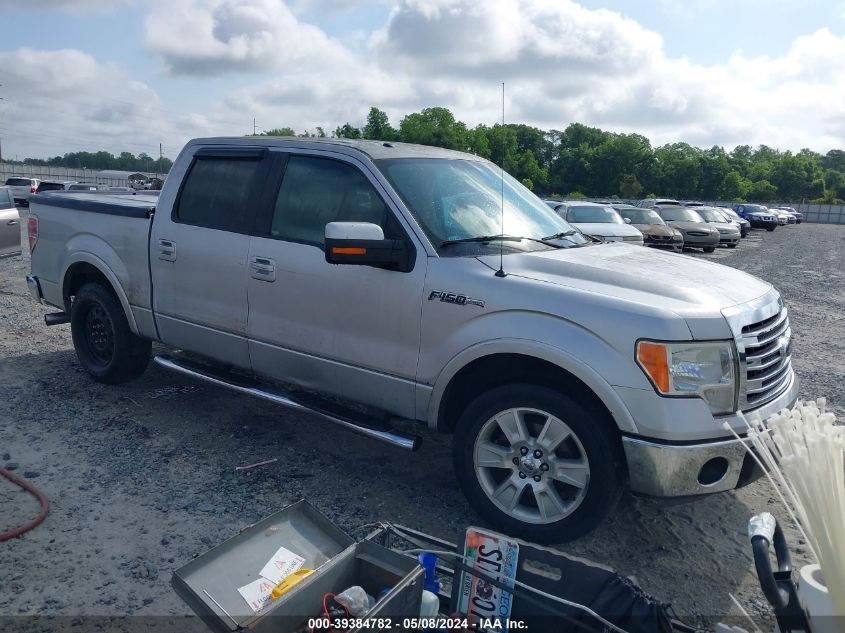 2013 FORD F-150 LARIAT - 1FTFW1CT1DKE43255