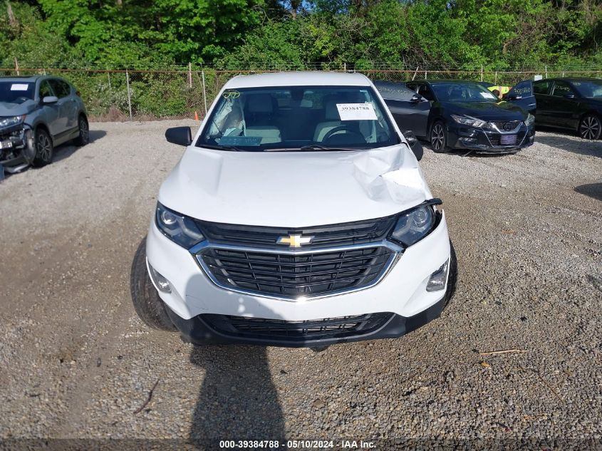 2019 Chevrolet Equinox Ls VIN: 2GNAXHEVXK6164201 Lot: 39384788