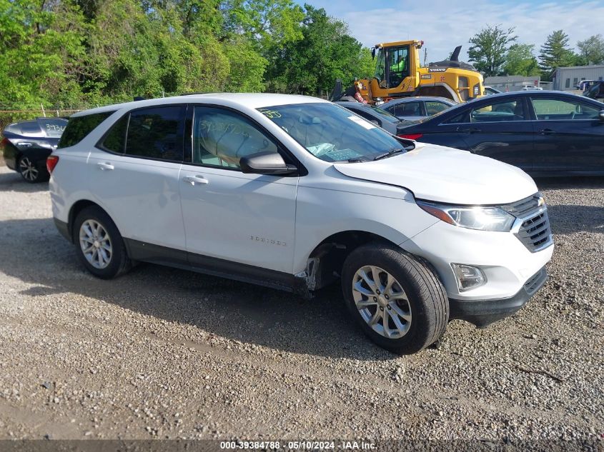 2019 Chevrolet Equinox Ls VIN: 2GNAXHEVXK6164201 Lot: 39384788