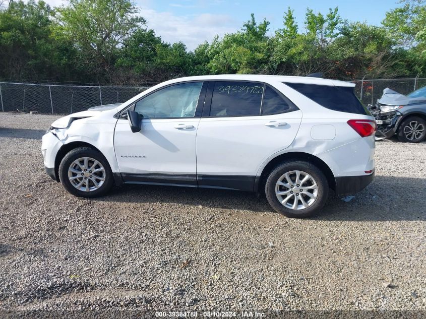 2019 Chevrolet Equinox Ls VIN: 2GNAXHEVXK6164201 Lot: 39384788