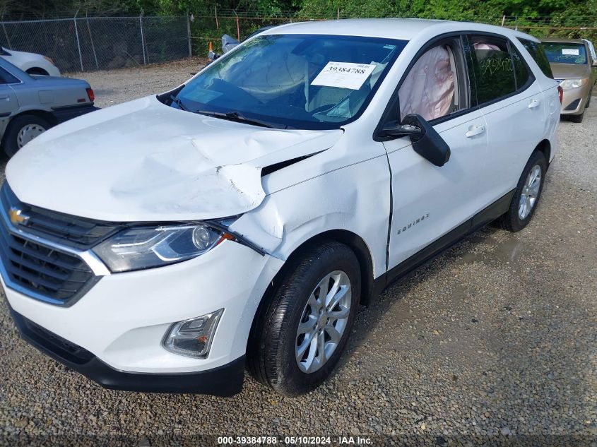 2019 Chevrolet Equinox Ls VIN: 2GNAXHEVXK6164201 Lot: 39384788