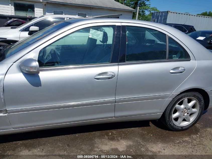 2003 Mercedes-Benz C 240 VIN: WDBRF81J43F413454 Lot: 39384794