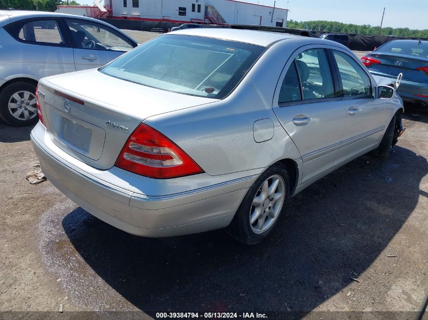 2003 Mercedes-Benz C 240 VIN: WDBRF81J43F413454 Lot: 39384794