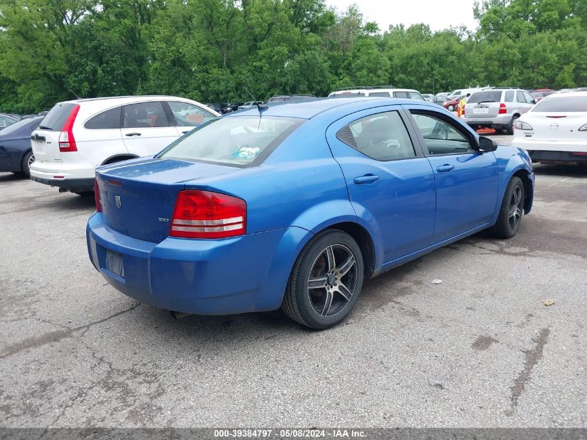 2008 Dodge Avenger Sxt VIN: 1B3LC56K98N659057 Lot: 39384797