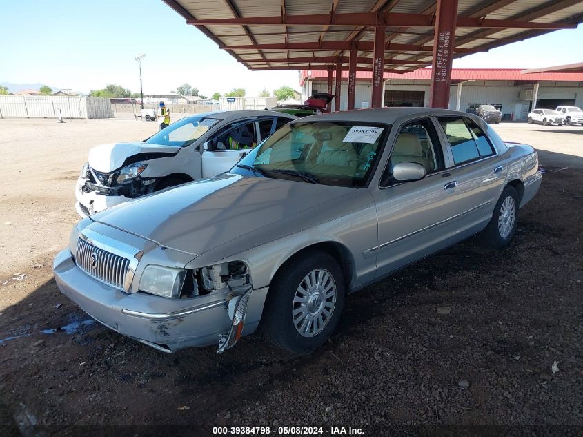 2006 Mercury Grand Marquis Ls VIN: 2MEFM75V66X654294 Lot: 39384798