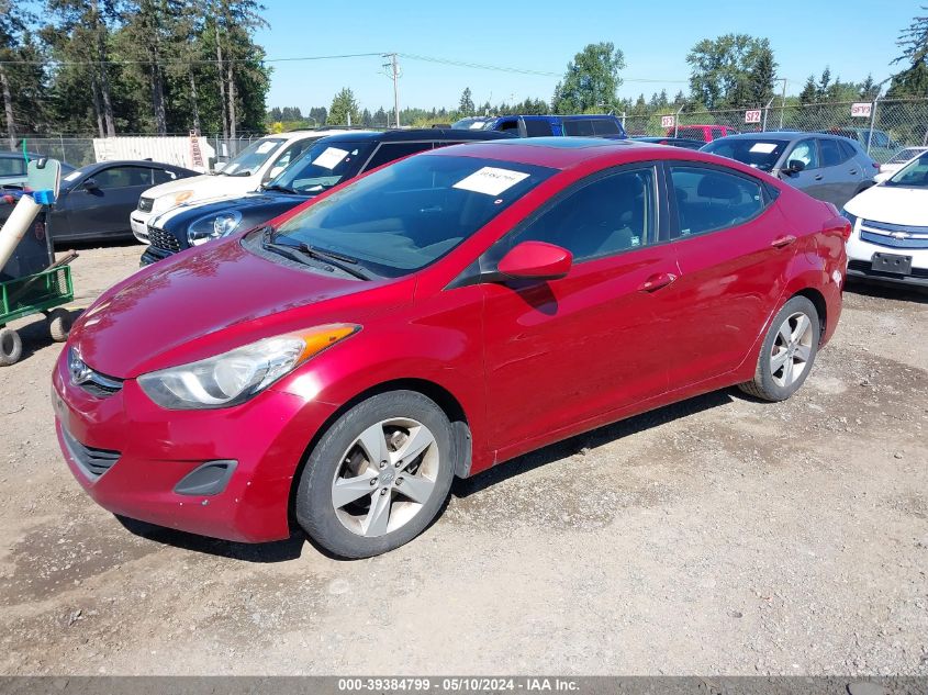 2011 Hyundai Elantra Gls (Ulsan Plant) VIN: KMHDH4AE5BU121626 Lot: 39384799