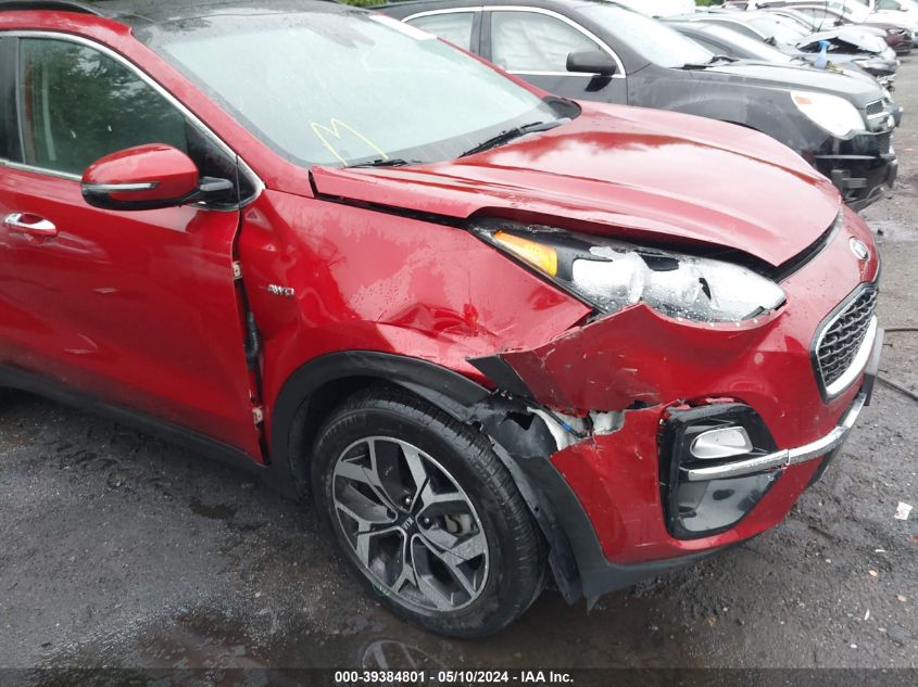 2022 Kia Sportage Ex VIN: KNDPNCACXN7014366 Lot: 39384801