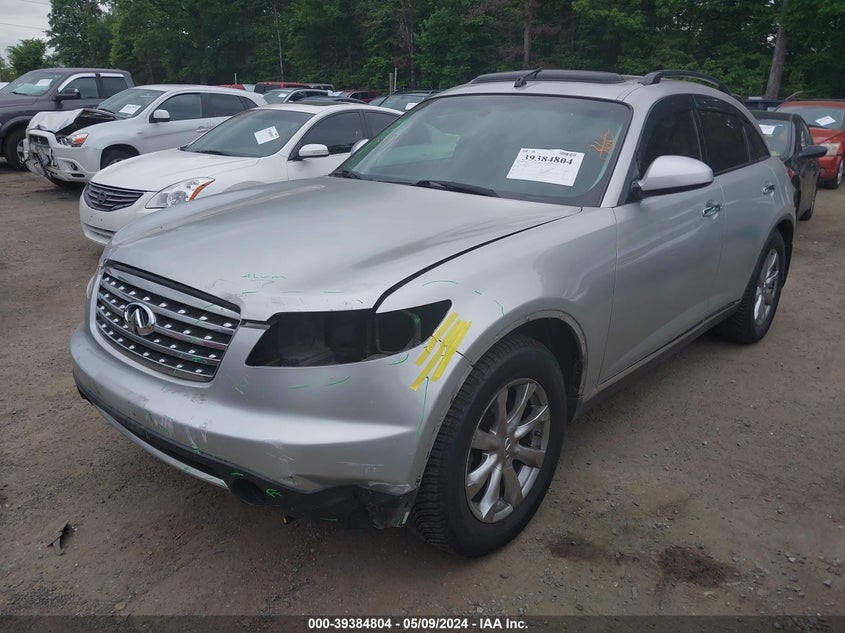 2007 Infiniti Fx35 VIN: JNRAS08W67X200244 Lot: 39384804