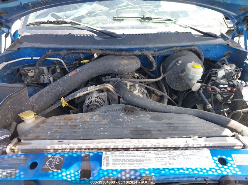 1998 Dodge Ram 1500 St VIN: 3B7HC12Z6WG110700 Lot: 39384809