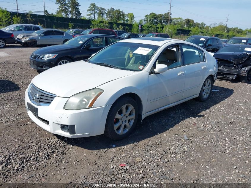 2007 Nissan Maxima 3.5 Sl VIN: 1N4BA41EX7C830068 Lot: 39384810