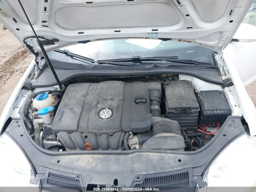 2010 Volkswagen Jetta Se VIN: 3VWRZ7AJ9AM051036 Lot: 39384812