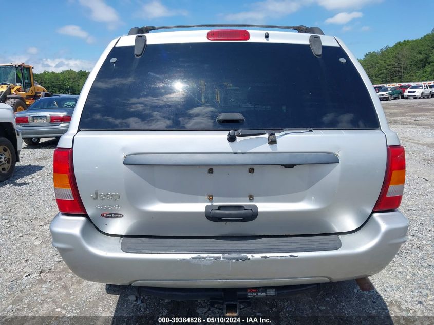 2004 Jeep Grand Cherokee Laredo VIN: 1J8GW48S74C390540 Lot: 39384828