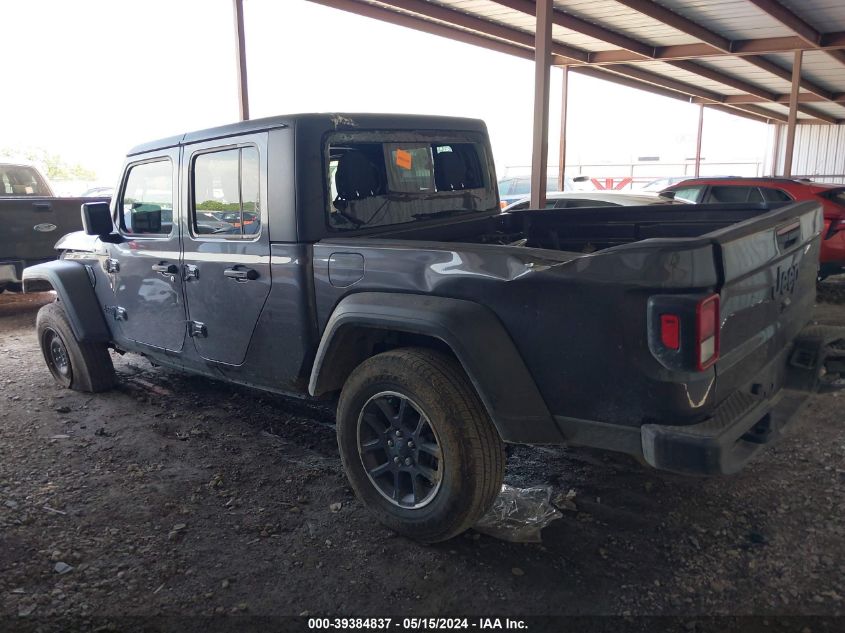 2023 Jeep Gladiator Sport 4X4 VIN: 1C6HJTAG6PL584627 Lot: 39384837