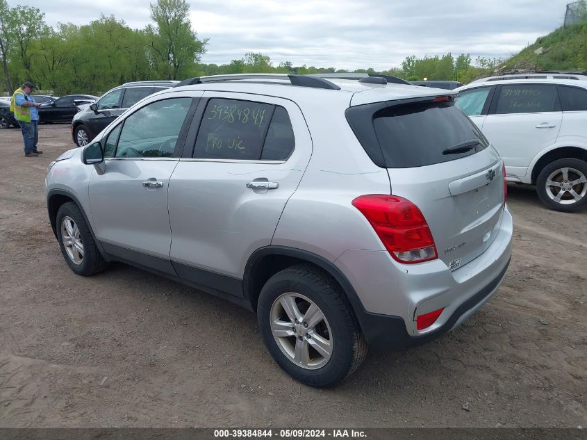 2017 Chevrolet Trax Lt VIN: KL7CJPSB4HB170165 Lot: 39384844