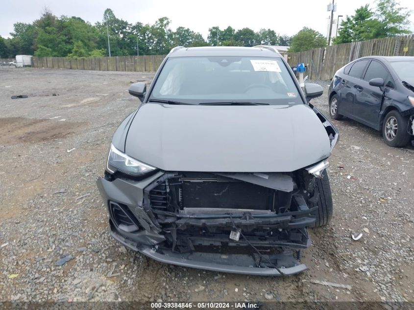 2021 Audi Q3 Premium 45 Tfsi S Line Quattro Tiptronic VIN: WA1DECF30M1125287 Lot: 39384846