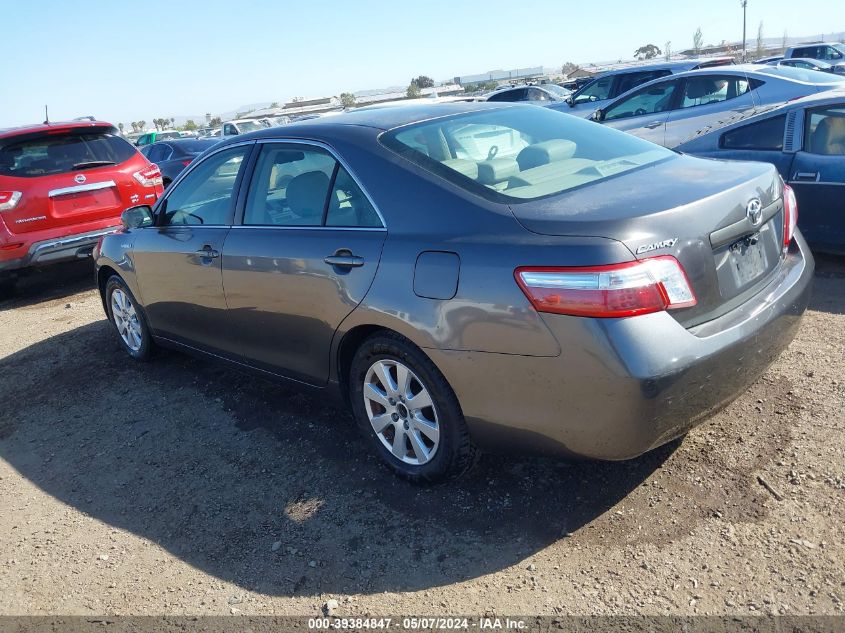 2007 Toyota Camry Hybrid VIN: JTNBB46K173015193 Lot: 39384847