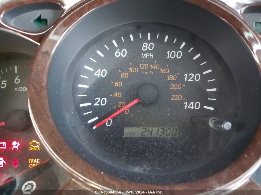 2001 Toyota Highlander V6 VIN: JTEGF21A710011736 Lot: 39384854