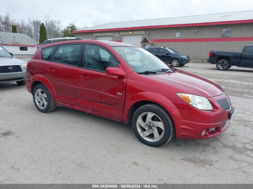 2005 Pontiac Vibe VIN: 5Y2SL63805Z413351 Lot: 39384858