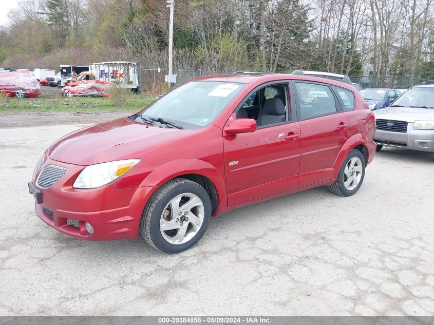 2005 Pontiac Vibe VIN: 5Y2SL63805Z413351 Lot: 39384858