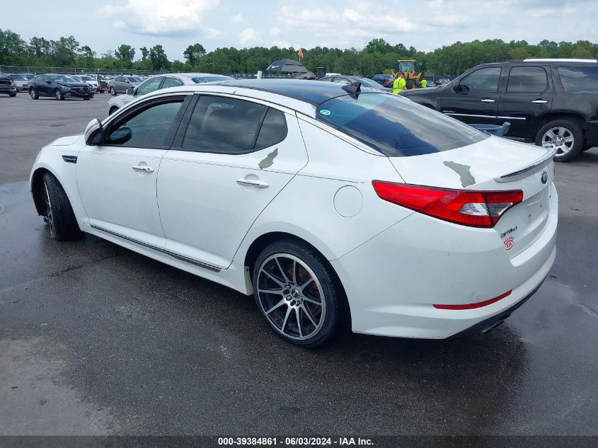 2013 Kia Optima Sx VIN: 5XXGR4A67DG101670 Lot: 39384861