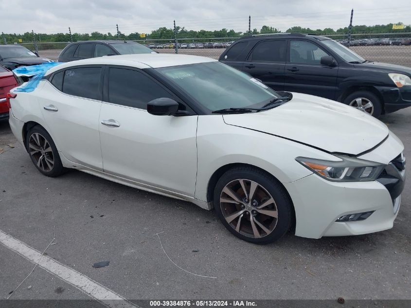 2017 Nissan Maxima 3.5 S VIN: 1N4AA6AP2HC384167 Lot: 39384876