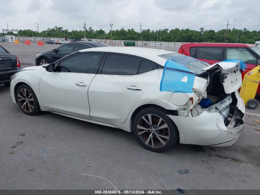 2017 Nissan Maxima 3.5 S VIN: 1N4AA6AP2HC384167 Lot: 39384876