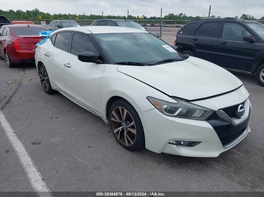 2017 Nissan Maxima 3.5 S VIN: 1N4AA6AP2HC384167 Lot: 39384876