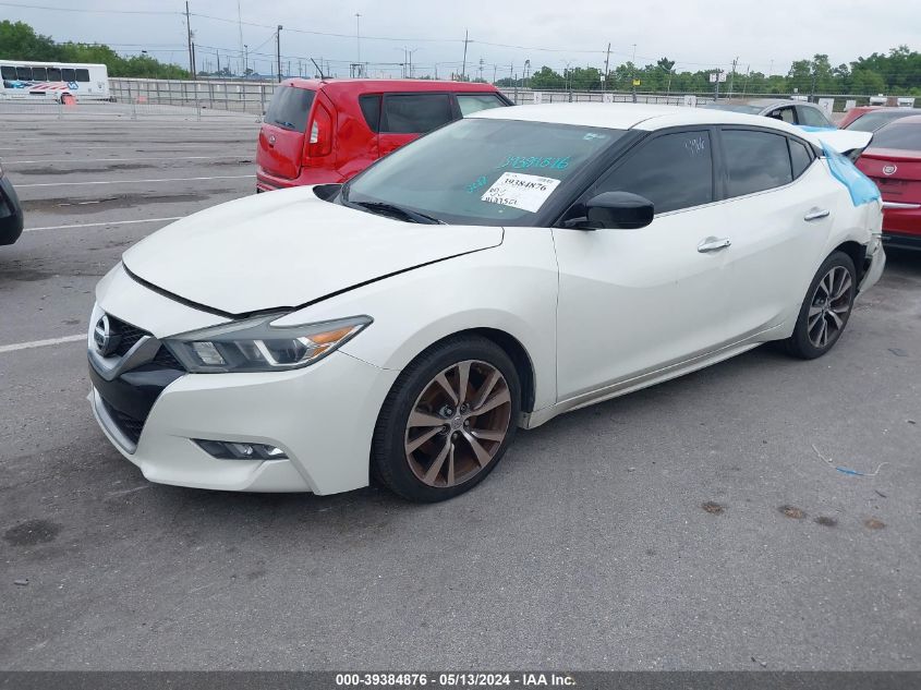 2017 Nissan Maxima 3.5 S VIN: 1N4AA6AP2HC384167 Lot: 39384876