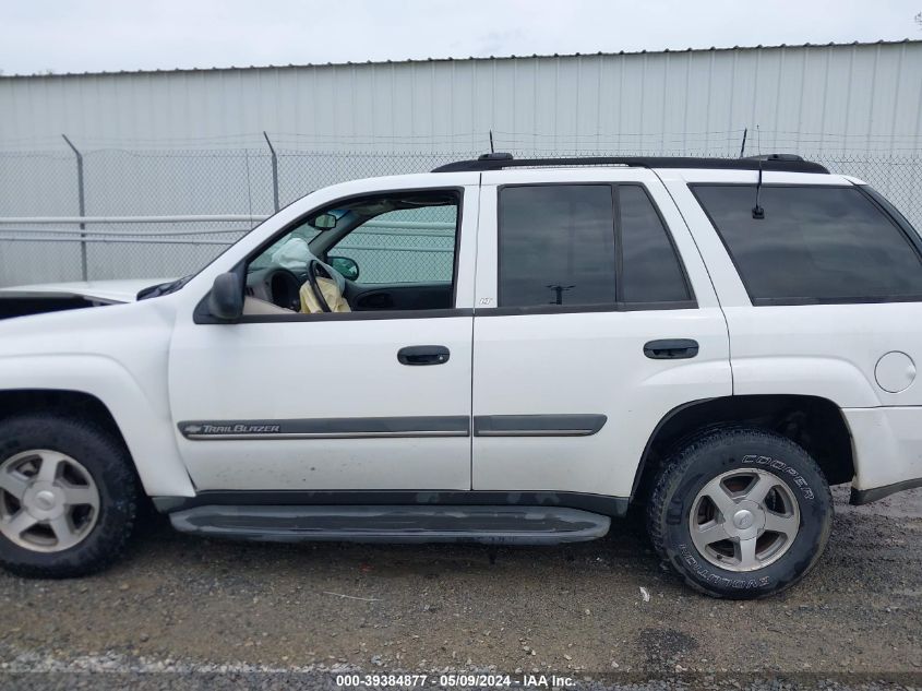 2002 Chevrolet Trailblazer Lt VIN: 1GNDT13S522133315 Lot: 39384877