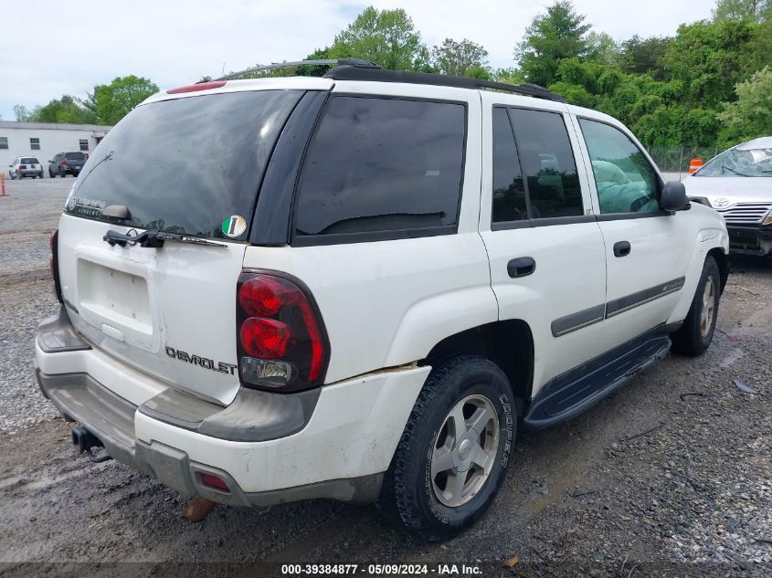 2002 Chevrolet Trailblazer Lt VIN: 1GNDT13S522133315 Lot: 39384877