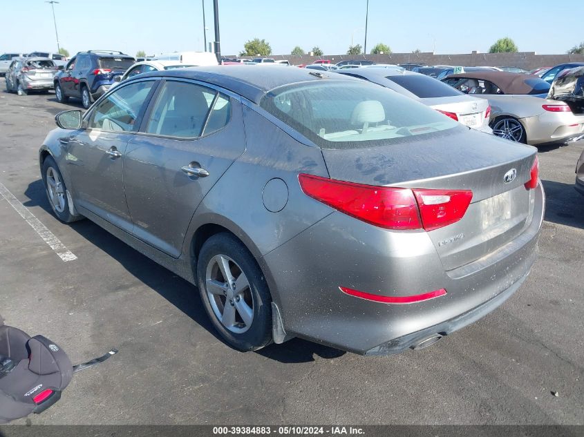 2014 KIA OPTIMA LX - 5XXGM4A72EG296523