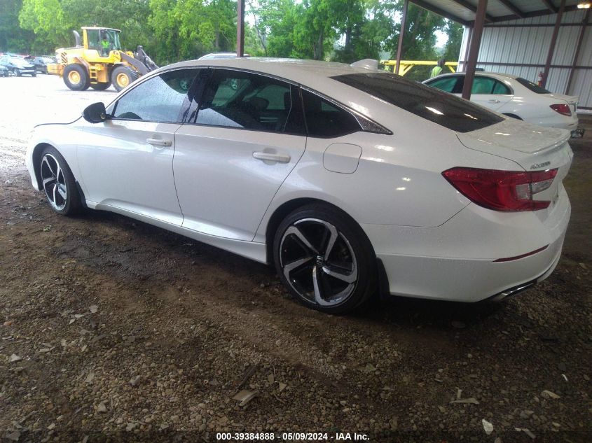 2019 Honda Accord Sport VIN: 1HGCV1F36KA121183 Lot: 39384888