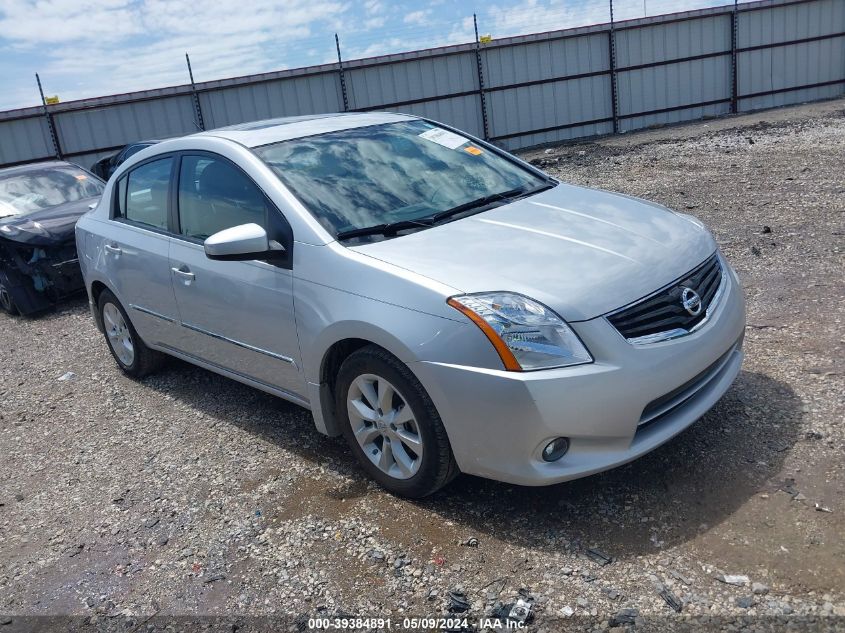 2012 Nissan Sentra 2.0 Sl VIN: 3N1AB6AP1CL763958 Lot: 39384891