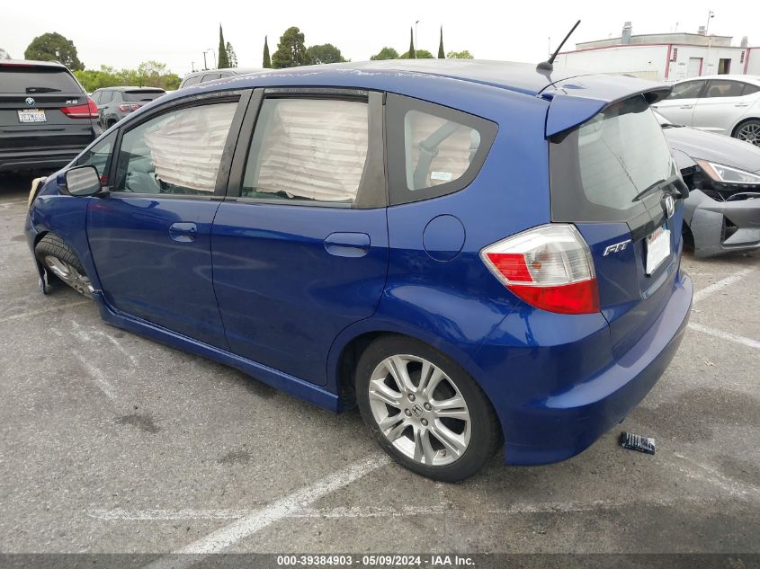 2009 Honda Fit Sport VIN: JHMGE88439S005215 Lot: 39384903