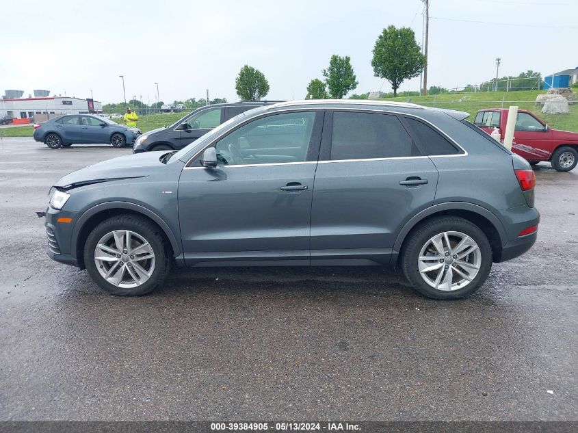 2018 Audi Q3 2.0T Premium/2.0T Sport Premium VIN: WA1JCCFS5JR020001 Lot: 39384905