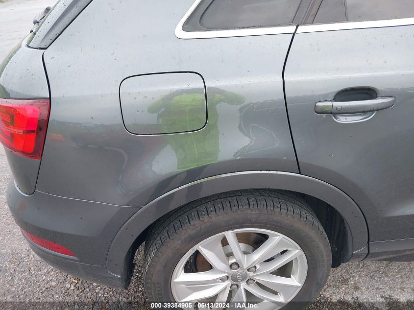 2018 Audi Q3 2.0T Premium/2.0T Sport Premium VIN: WA1JCCFS5JR020001 Lot: 39384905