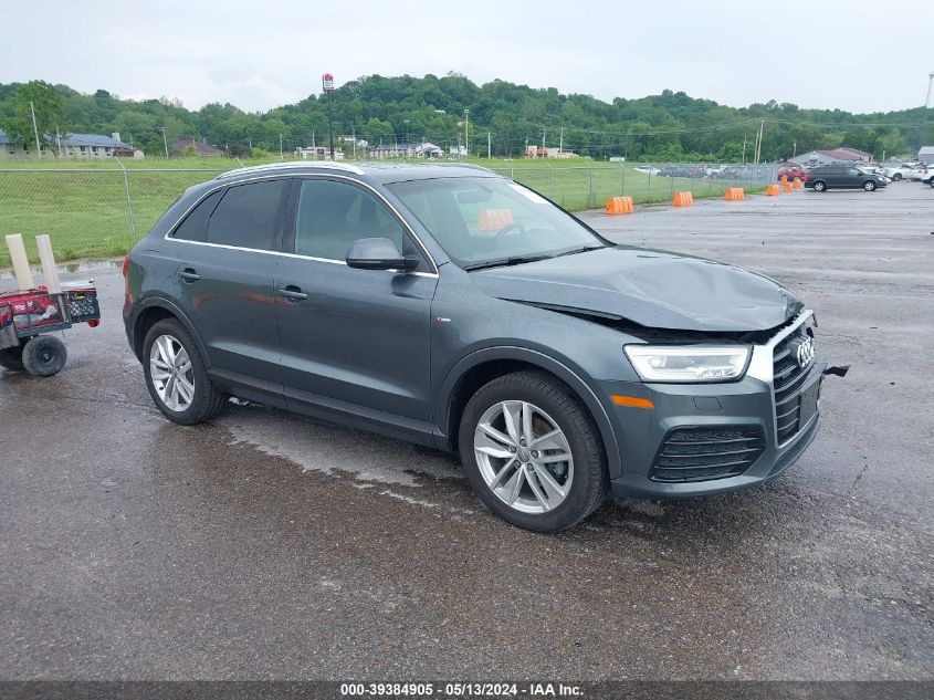 VIN WA1JCCFS5JR020001 2018 AUDI Q3 no.1