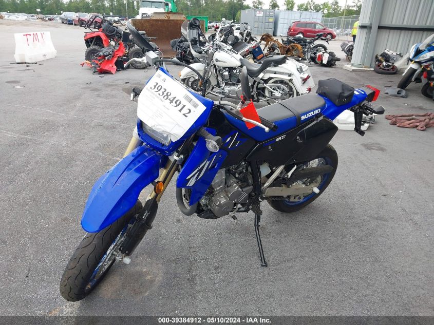 2023 Suzuki Dr-Z400 Sm VIN: JS1SK44A7P7100041 Lot: 39384912