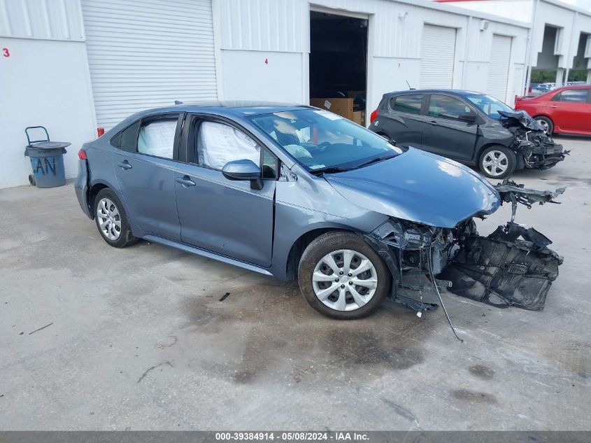 2021 Toyota Corolla Le VIN: JTDEPMAE1MJ173920 Lot: 39384914