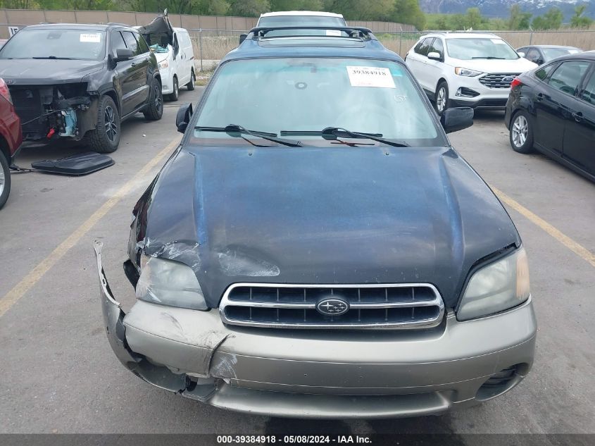 2000 Subaru Outback Limited VIN: 4S3BH6864Y7646304 Lot: 39384918