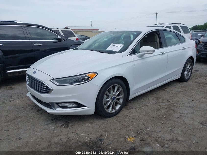 VIN 3FA6P0HD2HR387357 2017 FORD FUSION SE