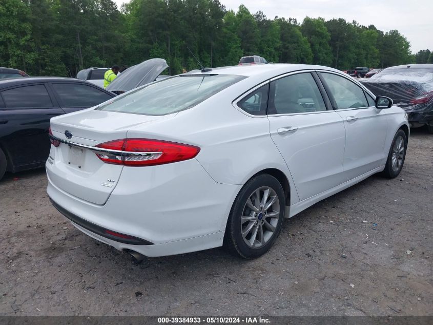 2017 Ford Fusion Se VIN: 3FA6P0HD2HR387357 Lot: 39384933