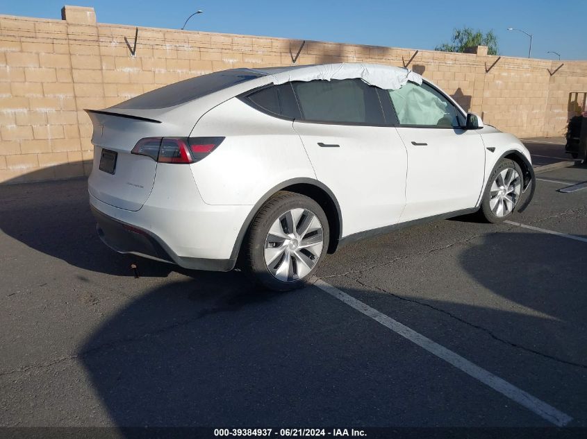 2021 Tesla Model Y Long Range Dual Motor All-Wheel Drive VIN: 5YJYGDEE1MF158963 Lot: 39384937