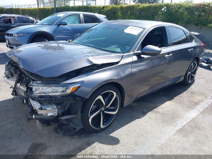 2019 Honda Accord Sport VIN: 1HGCV1F34KA148804 Lot: 39384942