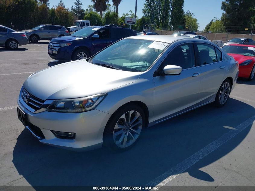 2013 Honda Accord Sport VIN: 1HGCR2F50DA084212 Lot: 39384944