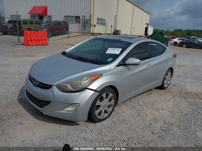 2011 Hyundai Elantra Limited (Ulsan Plant) VIN: KMHDH4AE3BU162062 Lot: 39384950